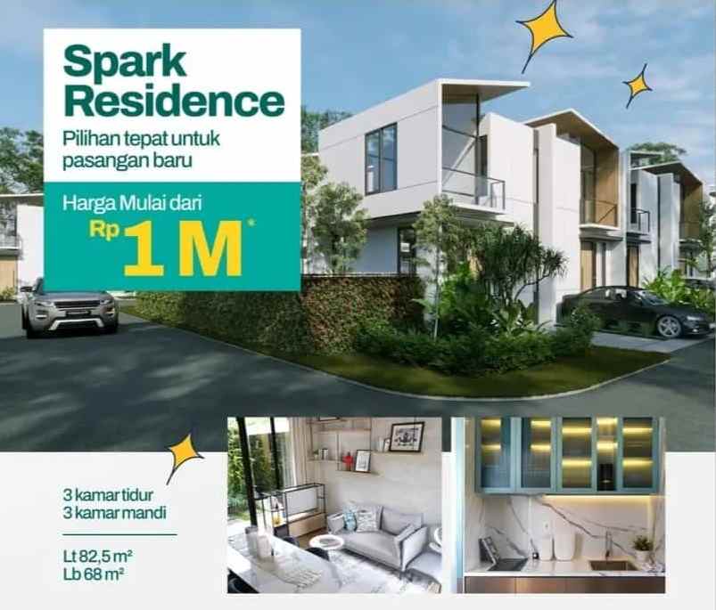 dijual rumah cendana spark north lippo