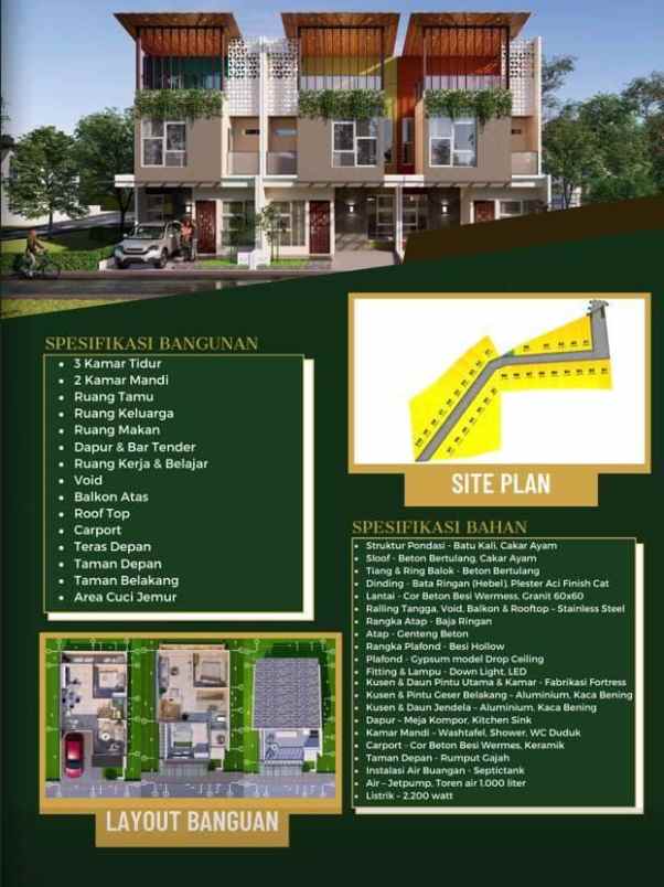 dijual rumah cilangkap cipayung