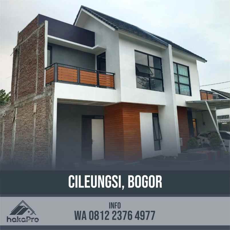 dijual rumah cileungsi bogor