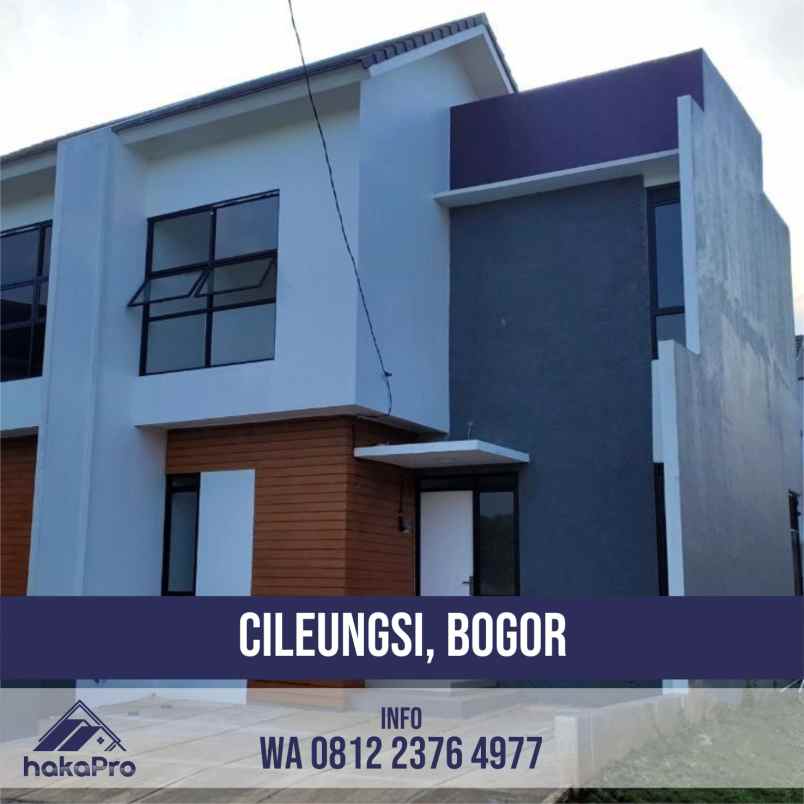 dijual rumah cileungsi bogor