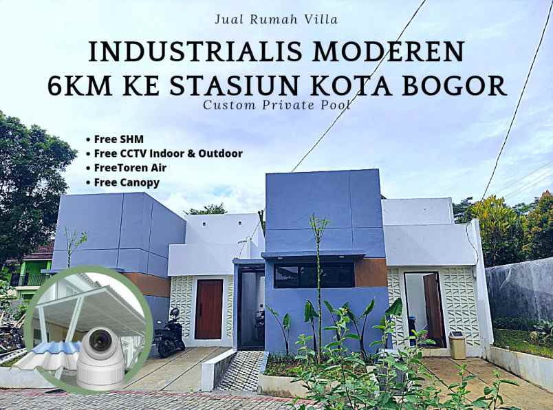 dijual rumah ciomas bogor