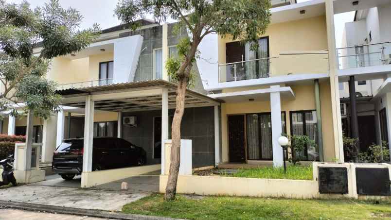 dijual rumah cluster harapan indah bekasi