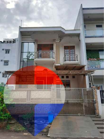 dijual rumah cluster pelangi