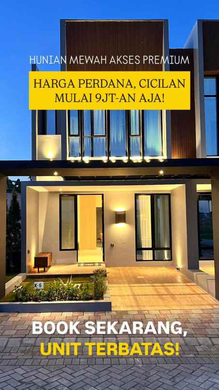 dijual rumah darmo permai