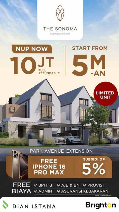 dijual rumah dian istana