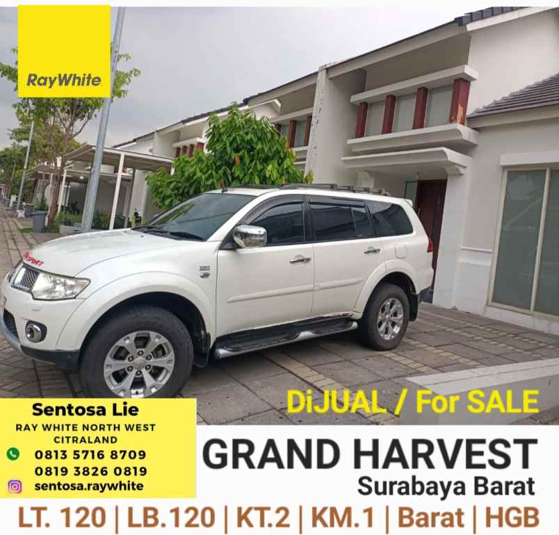 dijual rumah grand harvest