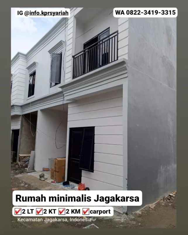dijual rumah jagakarsa