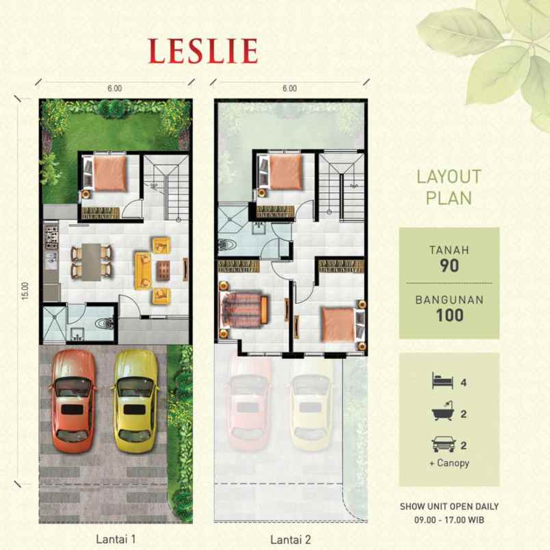 dijual rumah jalan grand pakuwon