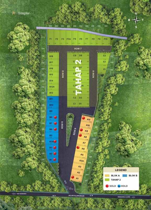 dijual rumah jalan mandor krakatau medan