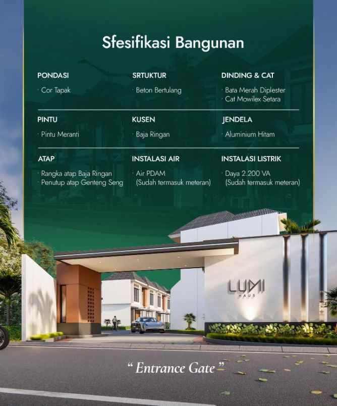 dijual rumah jalan mandor krakatau medan