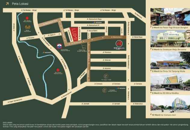 dijual rumah jalan mandor krakatau medan