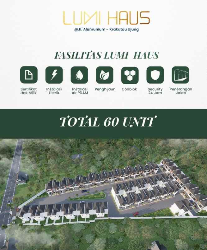 dijual rumah jalan mandor krakatau medan