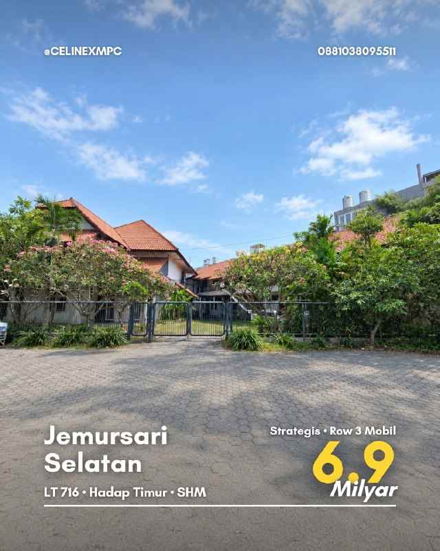 dijual rumah jemursari selatan