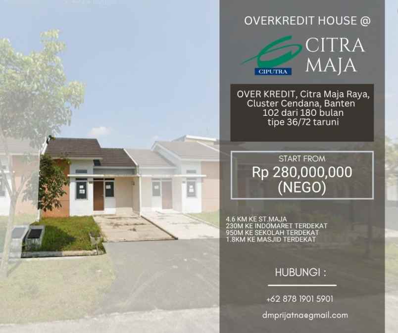 dijual rumah jl cendana xviii blok b 18