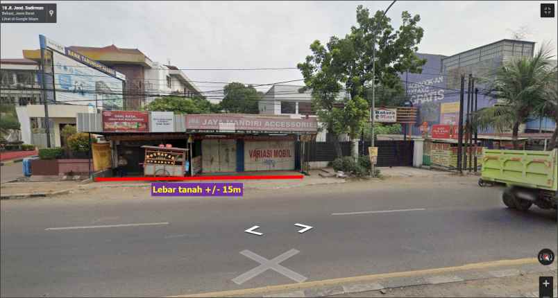 dijual rumah jl jendral soedirman medan