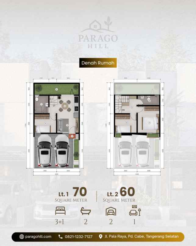 dijual rumah jl pala raya