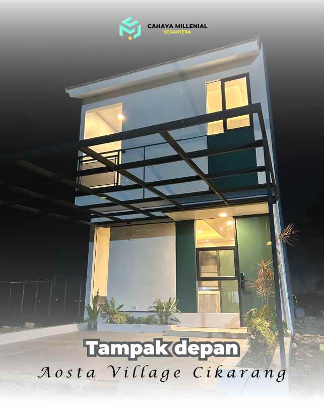 dijual rumah jl raya cikarang sukatani