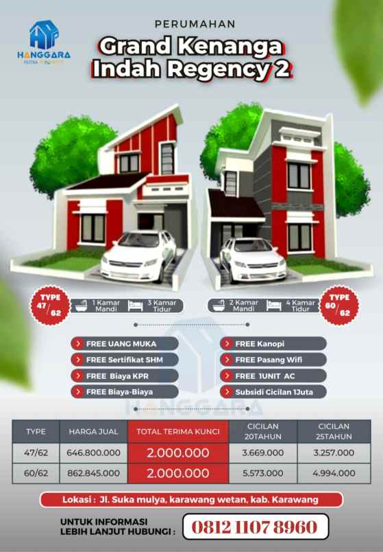dijual rumah jl sukamulya karawang wetan