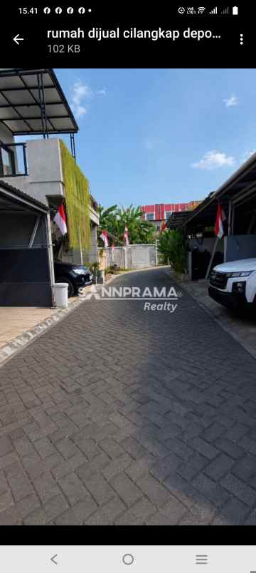 dijual rumah mekar jaya sukmajaya depok