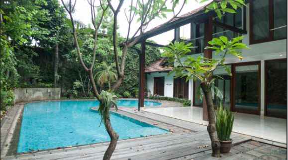dijual rumah mewah jl benda kemang cilandak timur