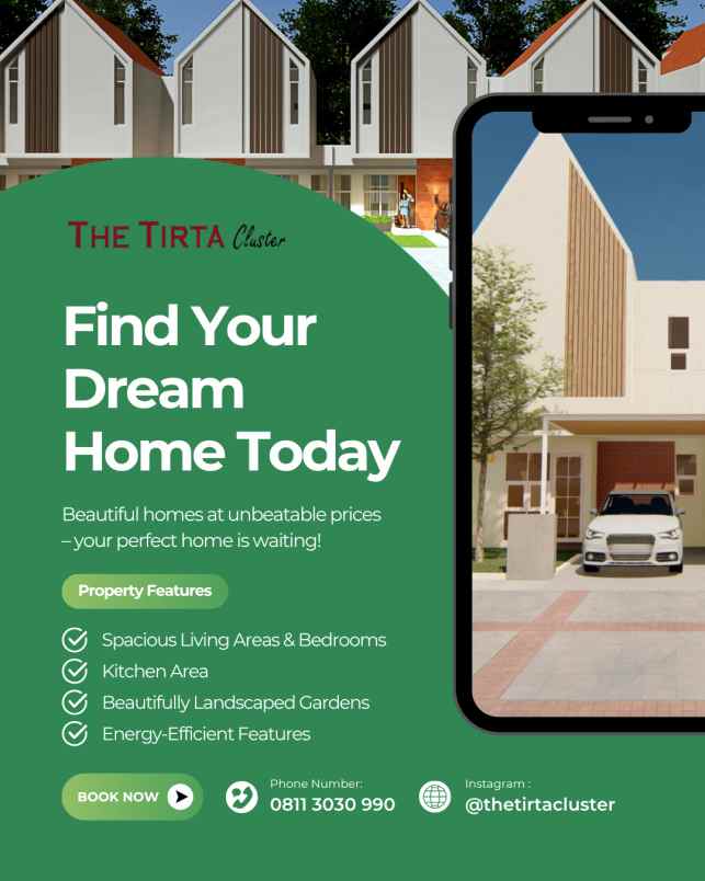 dijual rumah murah tanpa uang muka di malang