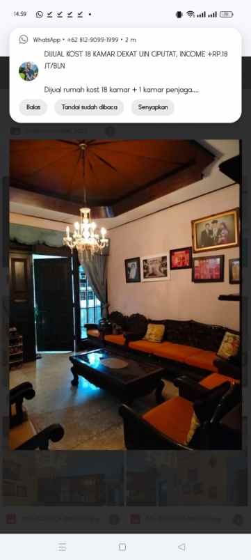 dijual rumah sadang serang coblong bandung