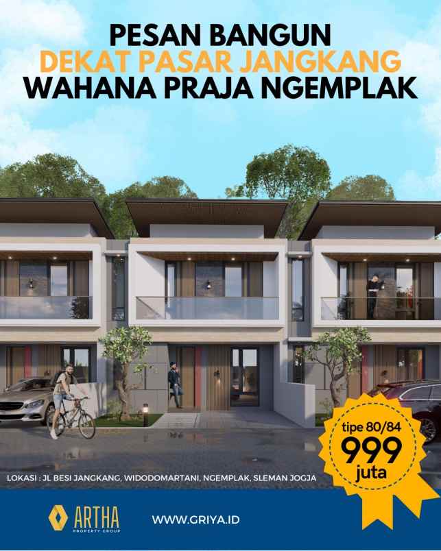 dijual rumah widodomartani jangkang