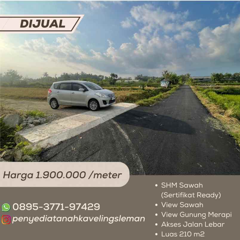 dijual tanah brengosan donoharjo