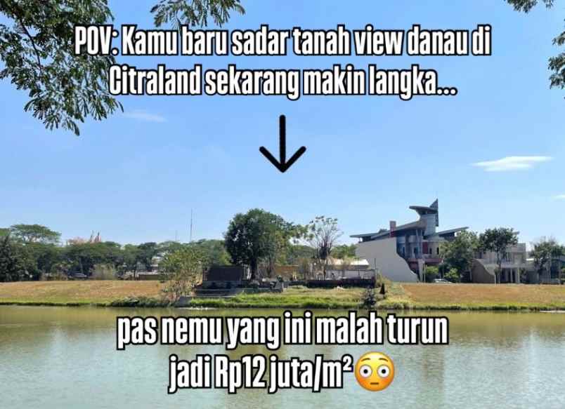 dijual tanah bukit telaga golf citraland