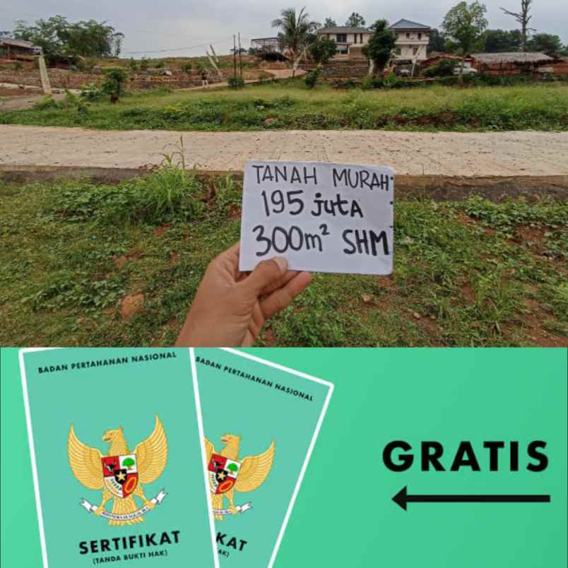 dijual tanah desa bantar kuning kec