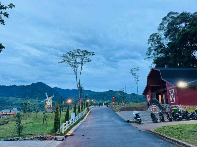 dijual tanah jalan raya puncak dua