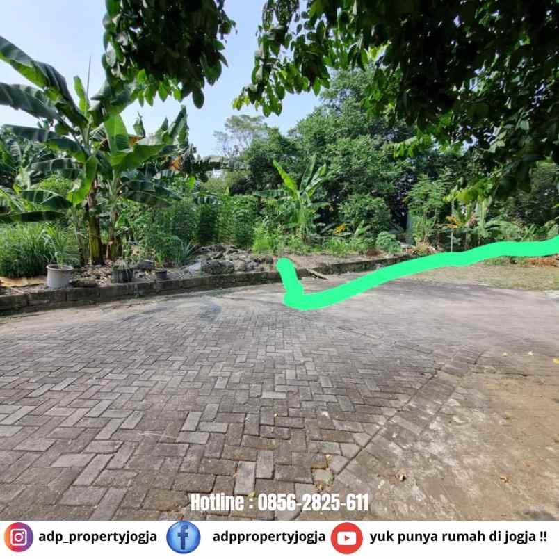 dijual tanah jl kapten haryadi ngaglik