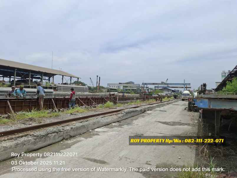 dijual tanah jl raya cakung cilincing