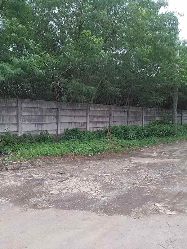 dijual tanah jl raya serang
