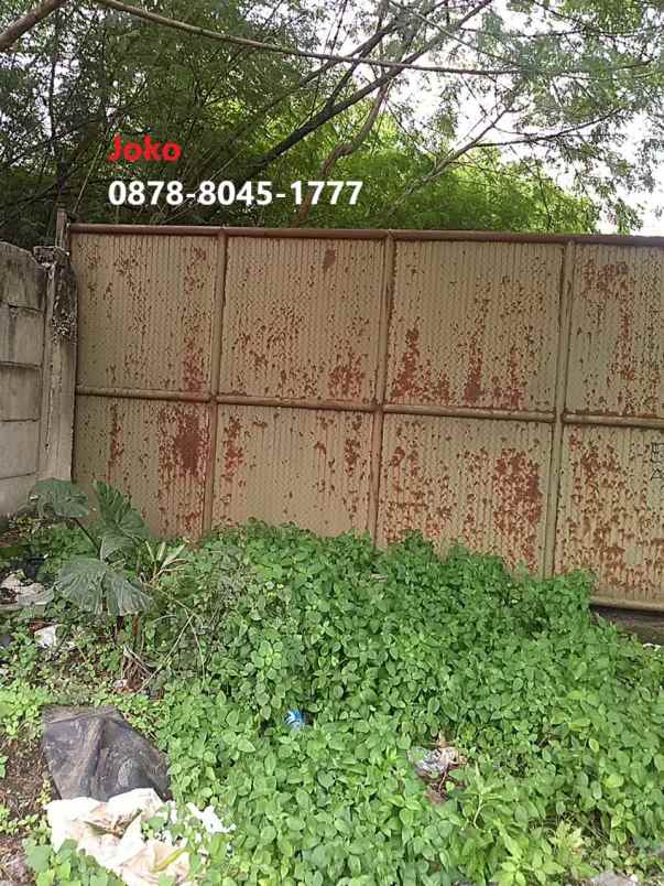 dijual tanah jl raya serang