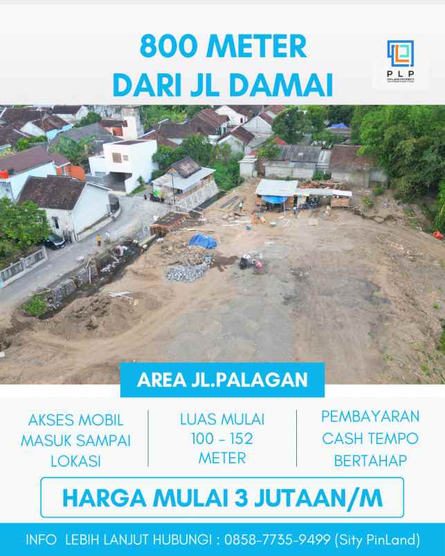 dijual tanah kadipuro sinduharjo