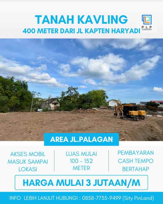 dijual tanah kadipuro sinduharjo