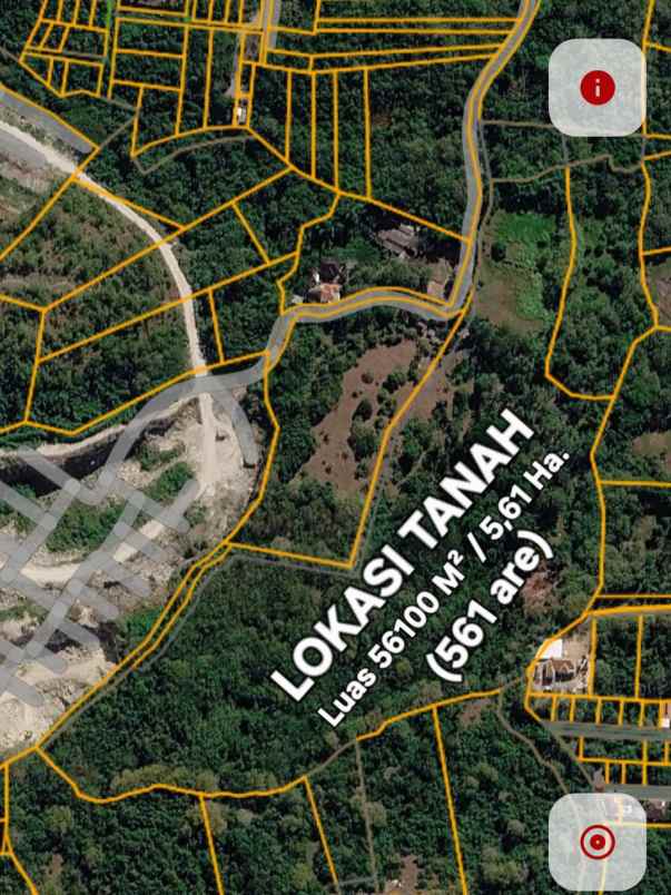 dijual tanah kampial