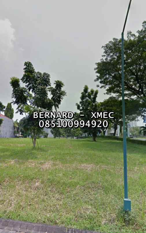 dijual tanah kavling di graha family blok m