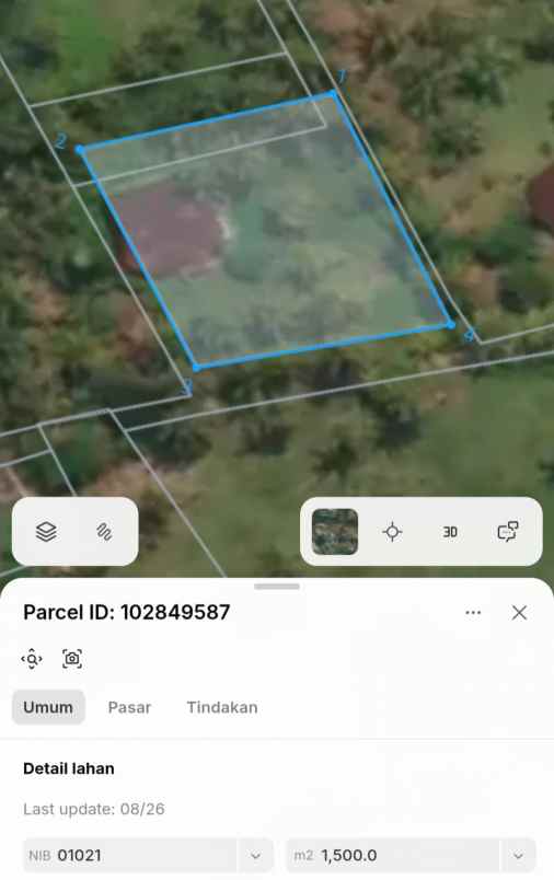 dijual tanah pantai balian selemadeg