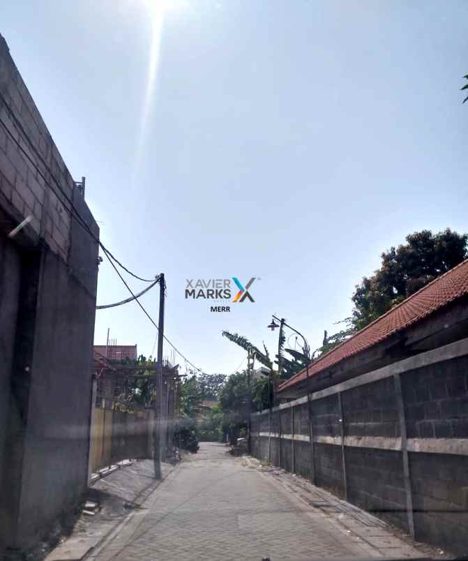 dijual tanah semampir tengah selangkah dengan merr