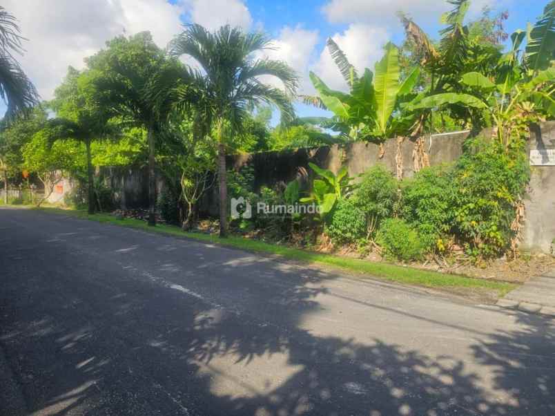 dijual tanah strategis 536m di canggu bali dijual