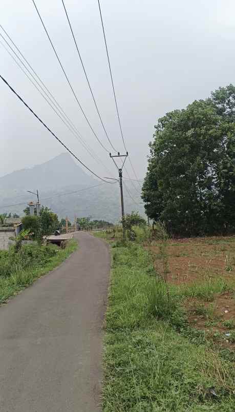 dijual tanah sukamakmur puncak dua