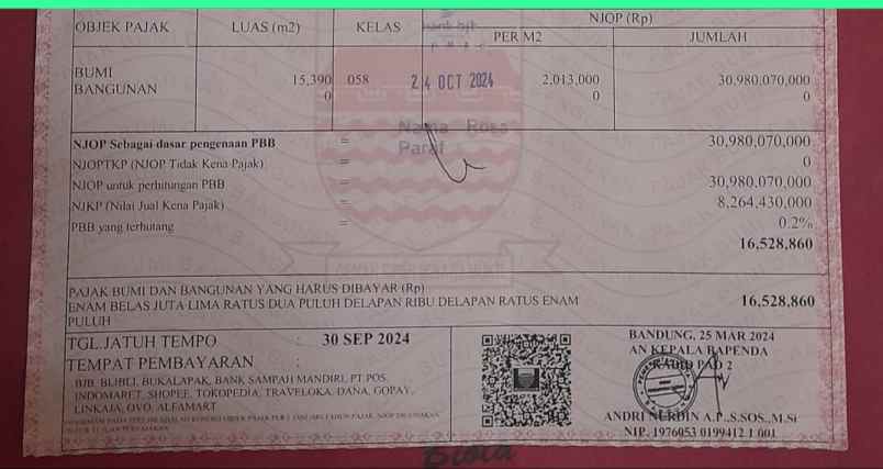 dijual villa jl babakan batawi pasirwangi