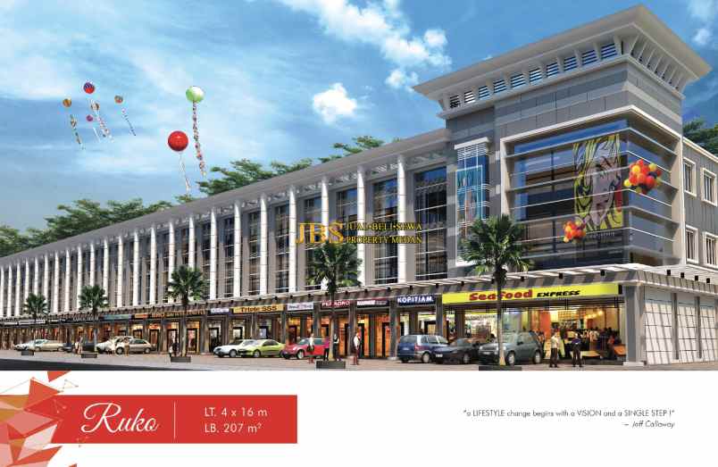 dijual villa komplek mutiara palace