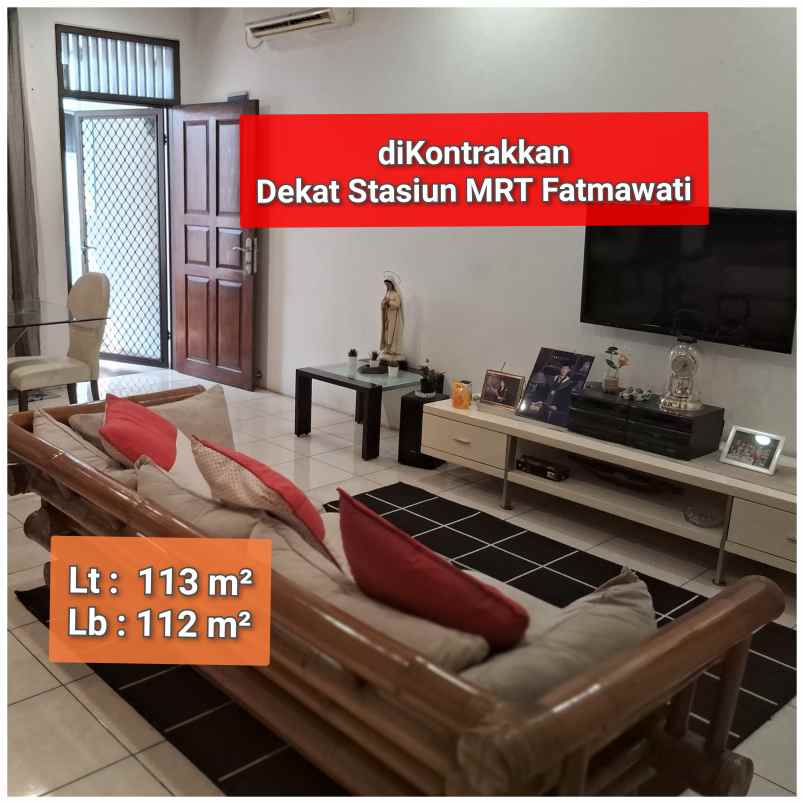 disewakan rumah jl banjarsari ii