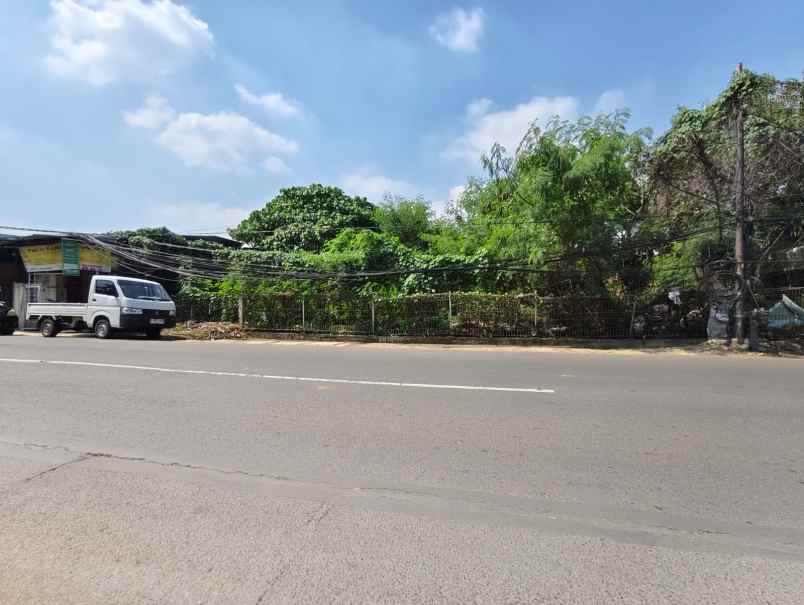 disewakan tanah padat di jalan raya perjuangan bekasi