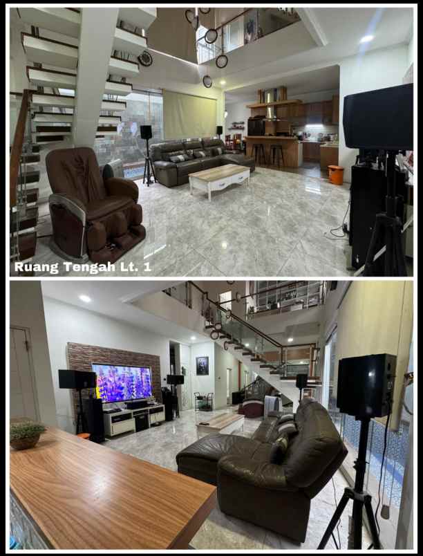 djual rumah mewah mini swimming pool cikarang bekasi