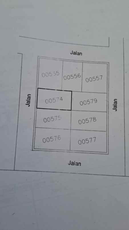 jual rumah di perum gdi