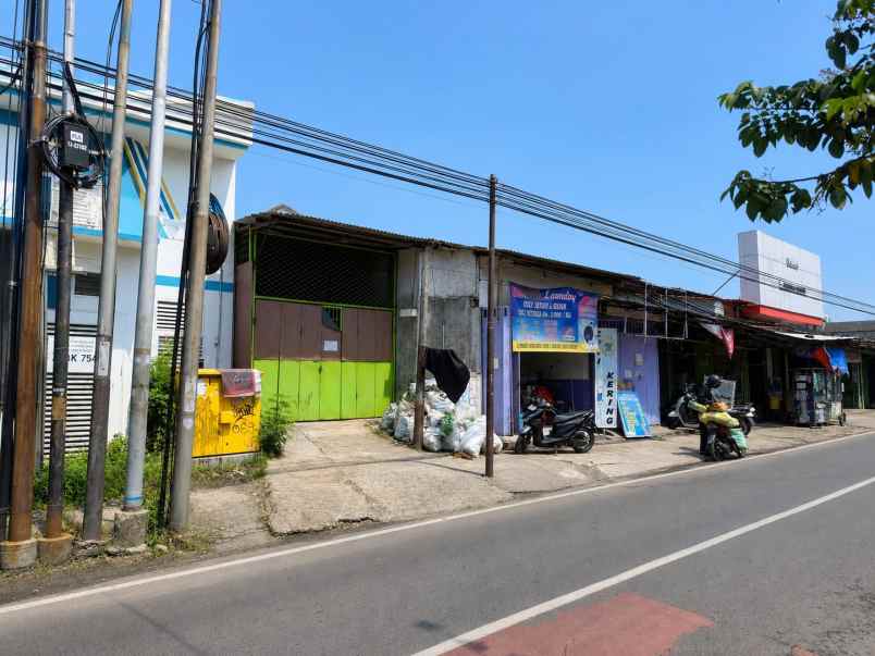 jual rumah kost ruko di pinggir jalan raya utama kamal